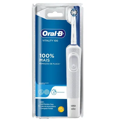 Escova Elétrica Oral-B Vitality Precision Clean 110v | R$100