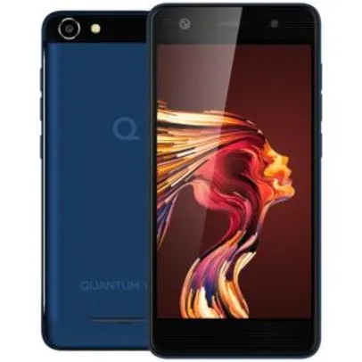 Smartphone Quantum YOU L 32GB 4G Azul, Android 7.0, Dual Chip, Câmera 13M. FRETE GRATIS*****