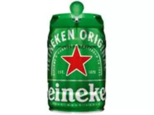 (CLIENTE OURO) Cerveja Heineken não Retornável Pilsen Barril 5L