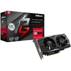 Placa de Video Asrock Phantom Gaming D Radeon RX570 8G OC, GDDR5 - R$840