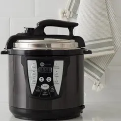 Panela de Pressão Elétrica 6L All Black Fun Kitchen | R$202