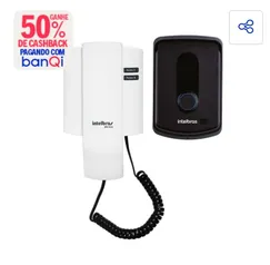 [Banqi R$ 94] Porteiro Residencial Intelbras IPR 8010