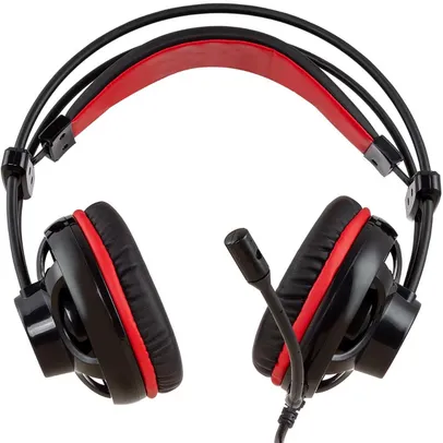 Fone de Ouvido Philco PHS11V Gamer Headset Preto e Vermelho | R$ 118