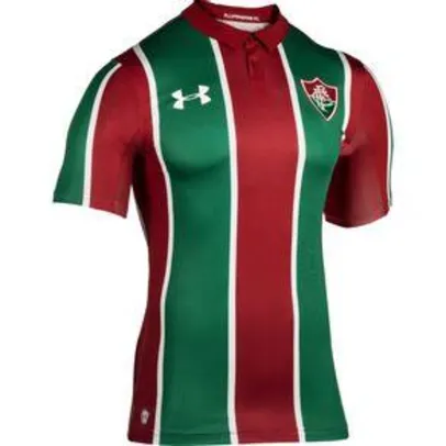[P,M]Camiseta de Futebol Masculina Under Armour Fluminense Home Oficial R$90