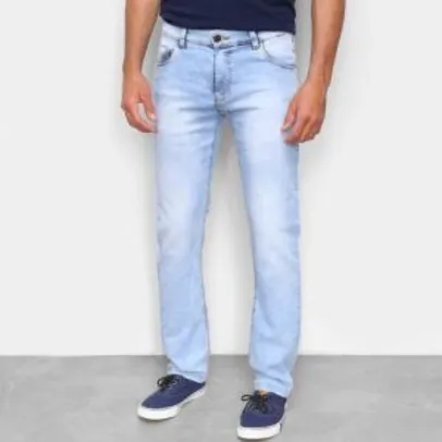 Calças Jeans Ecxo Masculino -9130 - Azul Claro - R$41