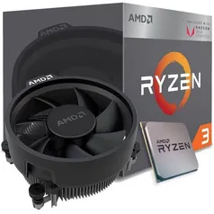 PROCESSADOR AMD RYZEN 3 2200G PRO QUAD-CORE 3.5GHZ R$679