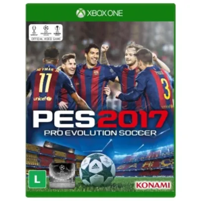 [Extra] Jogo Pro Evolution Soccer 2017 - Xbox One por R$ 133