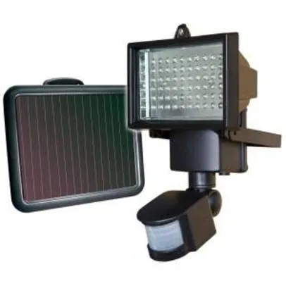 [Walmart] Refletor de LED por Energia Solar Ecoforce 9206 com 60 LEDs - R$151,91