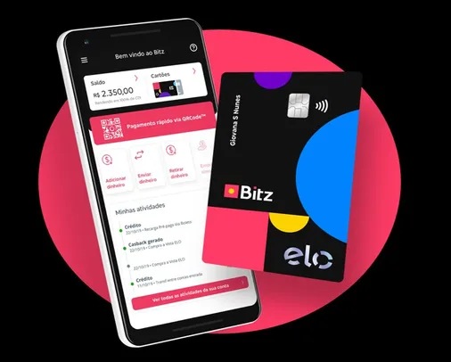 Use Bitz e ganhe até R$ 20 de cashback em Outubro