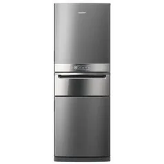 Geladeira Brastemp Inverse 3 Frost Free 419 litros Inox Freezer Control Pro | R$4530