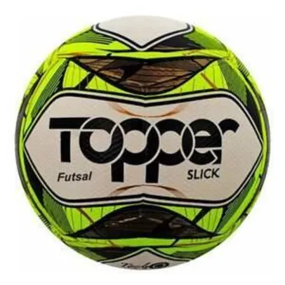 Bola de Futebol de Salão Topper Slick 2020 - Amarela | R$ 30