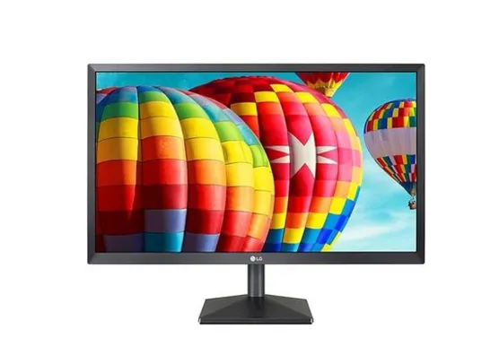 Monitor LG 21.5' LED, Full HD, HDMI/VGA, VESA, Ajuste de Ângulo - 22MK400H