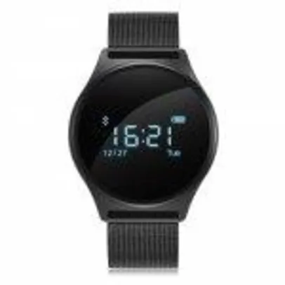 M7 Smart Watch for Android iOS System Smartphones  - METAL BAND BLACK- R$75.83