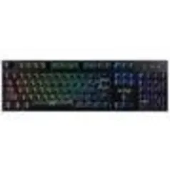 Teclado Semi-Mecânico Gamer XPG RGB, US, Preto  - Infarex K10