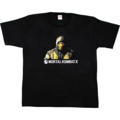 Camiseta Mortal Kombat X - R$14,99