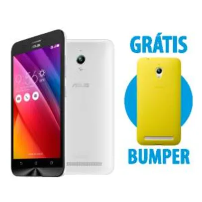 [Asus Store] ASUS Zenfone Go 5" Branco por R$ 620