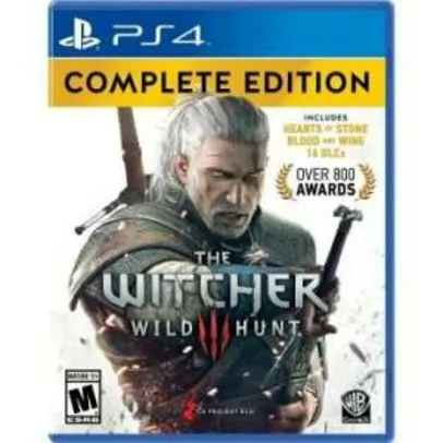 The Witcher 3 Complete Edition - PS4 - $109