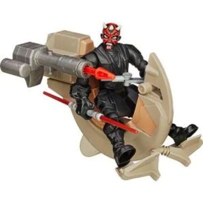 Veículo Speeder Hero Mashers Star Wars EPVII - Speeder Bike With Darth Maul - R$19