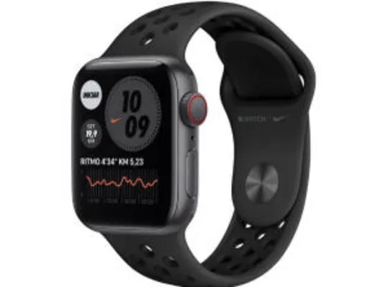 [Versão 4G] Apple Watch Nike SE - 40mm - GPS + Cellular | R$ 3.115