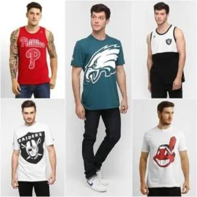 [Netshoes] 2 Camisetas ‪‎NEW‬ ‪ERA‬ por R$99