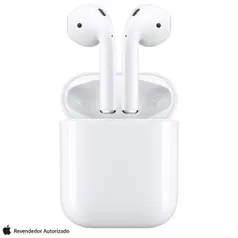 Fone de Ouvido sem Fio Apple AirPods sem Carregamento de Indução - MV7N2BE/A