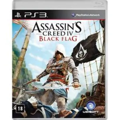 [Americanas] Game Assassin's Creed IV: Black Flag ENG - PS3 - R$40