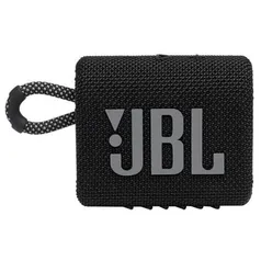 Caixa de som Portátil JBL GO3 BLK com Bluetooth Preto - JBLGO3BLK