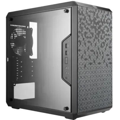 Gabinete Gamer Cooler Master Masterbox Q300L, Mini Tower, Black, Sem Fonte, Com 1 Fan, MCB-Q300L-KANN-S00