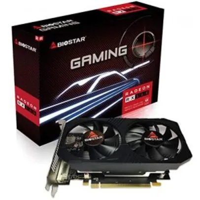 Placa de Video Biostar, Radeon, RX 560, 4GB, GDDR5, 128 Bit, VA5615RF41-TBVRA-BS2 - R$700