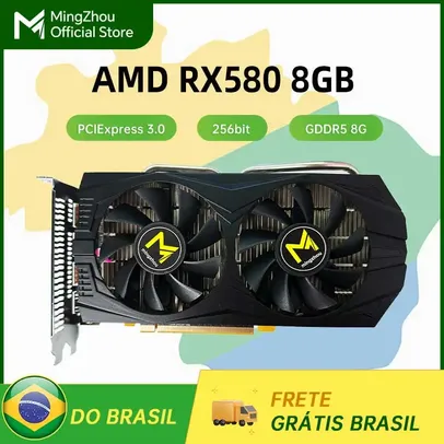 Placa de Vídeo RX 580 8G 