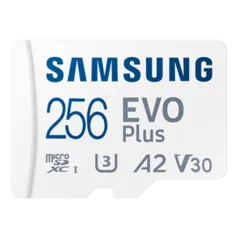 Cartão microSD 256GB EVO Plus INTERNO<br>