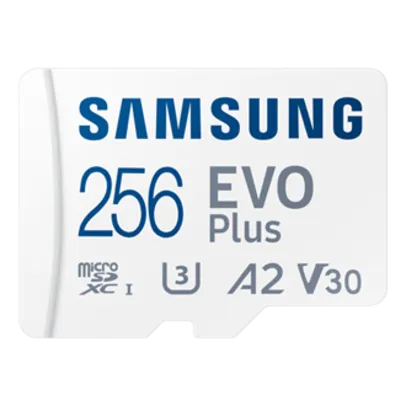 Cartão microSD 256GB EVO Plus INTERNO<br>