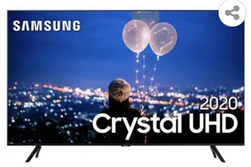 Samsung Smart TV Crystal UHD TU8000 4K 65", Borda Infinita, Alexa built in | R$3423