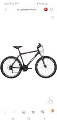 Mountain Bike Caloi aluminum sport aro 26