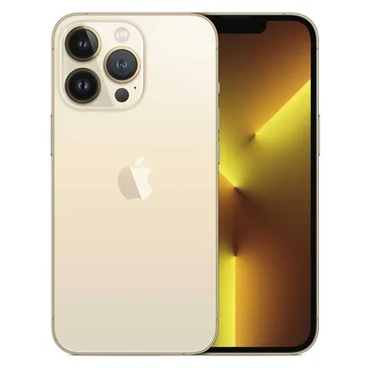 Smartphone Apple iPhone 13 Pro, 128GB, Dourado, 5G, 6.1&quot; Super Retina XDR OLED, Câmera Tripla 12MP, Selfie 12MP, IOS 15