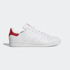 Adidas Stan Smith Branco/Vermelho R$ 180