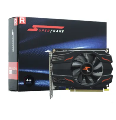 Placa de Vídeo SuperFrame Radeon RX 550, 4GB, GDDR5, RX550/4GD5P8DIP