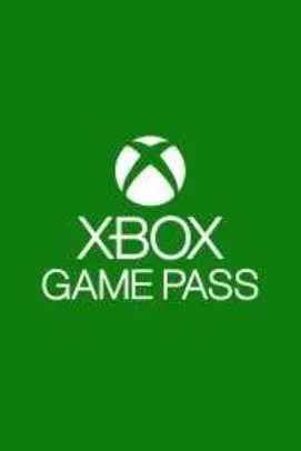 Xbox game pass com 50% de desconto - R$15,00