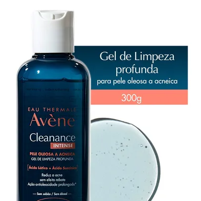 Avene Cleanance Intense Pele Oleosa A Acneica Gel De Limpeza Profunda 300g