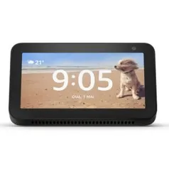 Smart Speaker Echo Show 5 Amazon Tela de 5.5" Alexa em Português | R$418