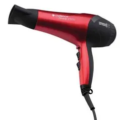 Secador De Cabelo Cadence Sec156 Divine 2200W Vermelho/Preto - 127v | R$66