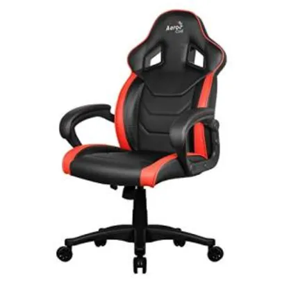 Cadeira Gamer Aerocool AC60C AIR EN57730 - Preto/vermelha | R$650