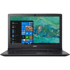 Notebook Acer Aspire A315-53-333H Intel Core I3 4GB 1TB LED 15,6" W10 | R$1.461