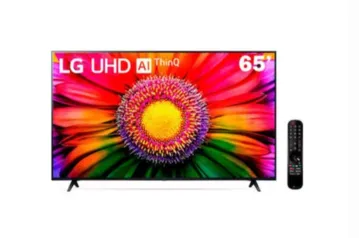 Smart TV 65 Polegadas 4K LG UHD ThinQ AI 65UR8750PSA HDR Bluetooth 3 HDMI