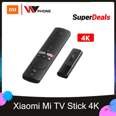 Xiaomi Mi Tv Stick 4K.(Versão Global) com Google assistent.