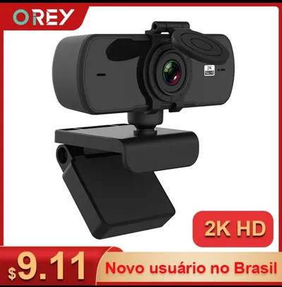 (Novos Usuários) Webcam Orey 1080p | R$52