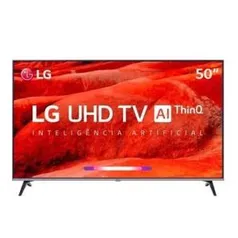 Smart TV LED 50´ UHD 4K LG, HDMI, USB, Wi-Fi, Bluetooth, HDR, ThinQ AI - 50UM751C0SB.BWZ