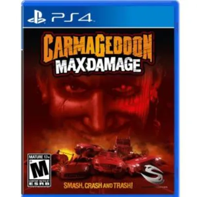 Carmageddon Max Damage PS4 - R$49,90