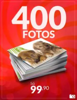Pacote de 400 Fotos por R$ 99