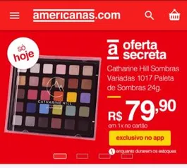 [APP] Catharine Hill Sombras Variadas 1017 - Paleta De Sombras 24g